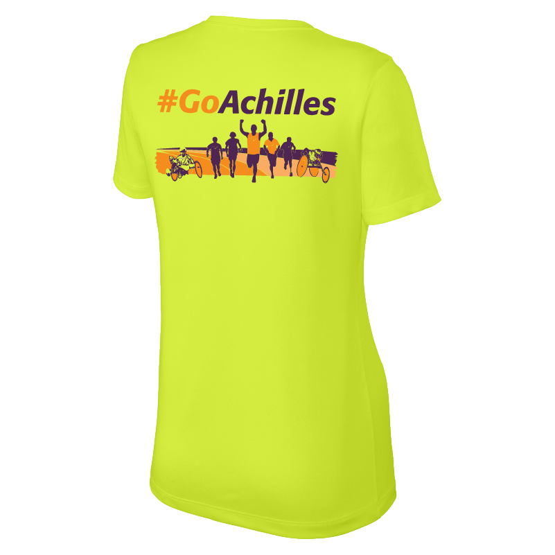 Achilles International Womens Team T-Shirt Back